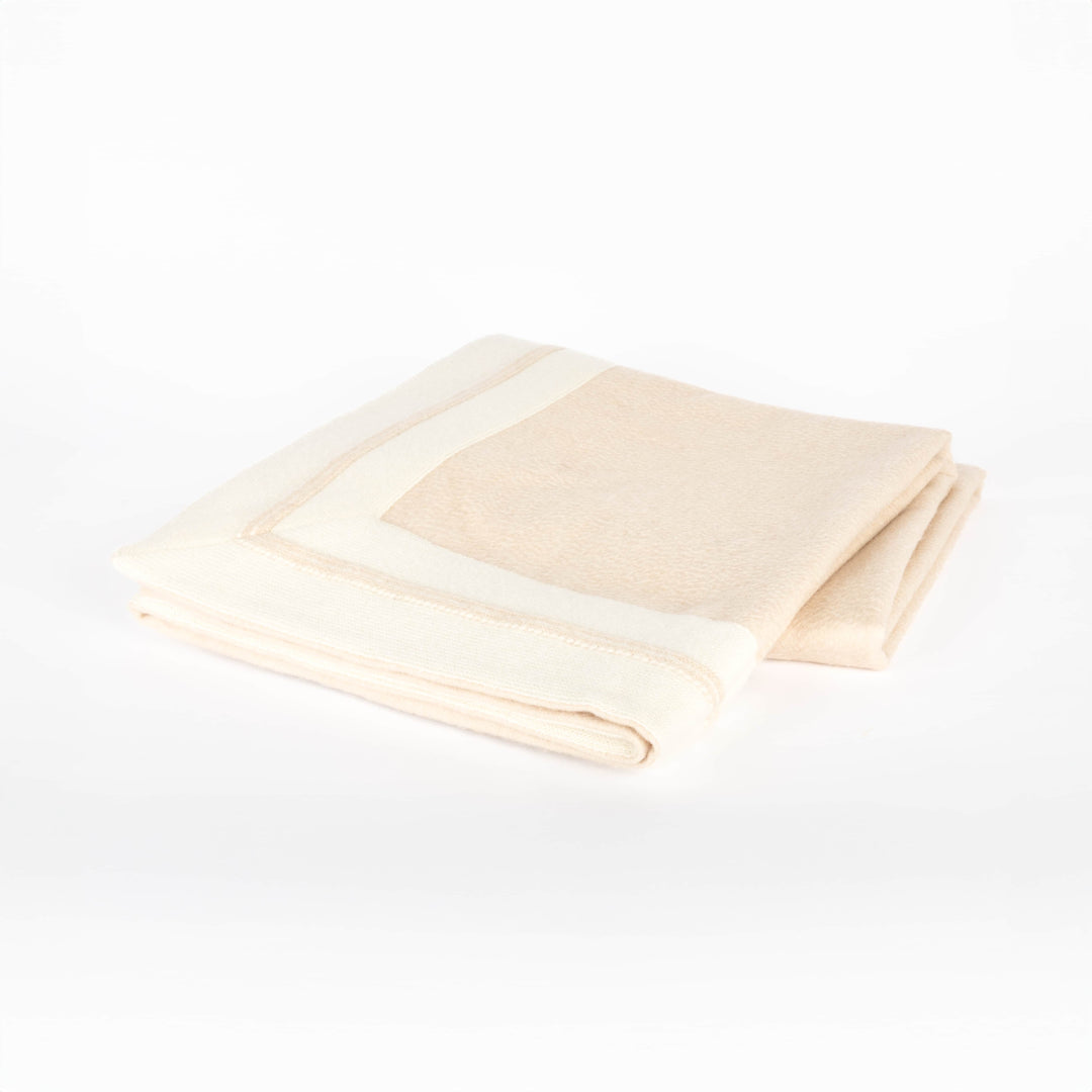 100% Cashmere Throw with Border