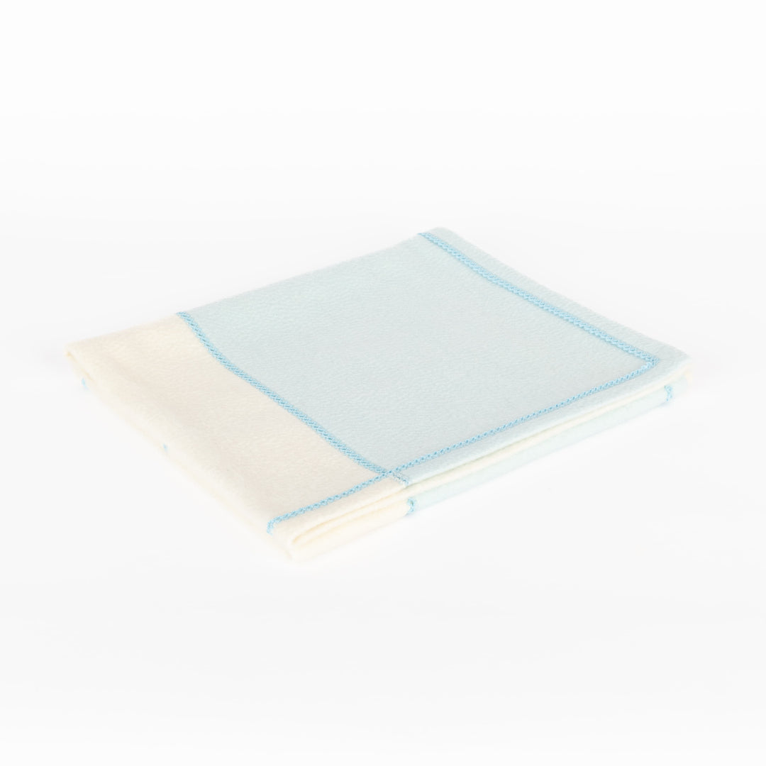 100% Cashmere Baby Blanket with Stitching