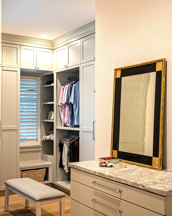 Antique Gilded Mirror