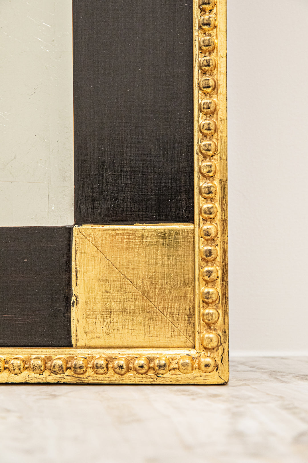 Antique Gilded Mirror
