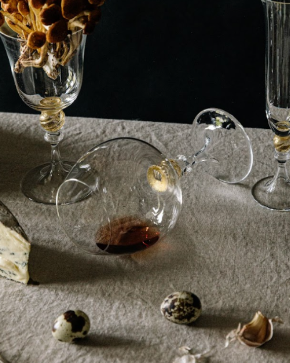Murano Hand Blown Brandy Snifter